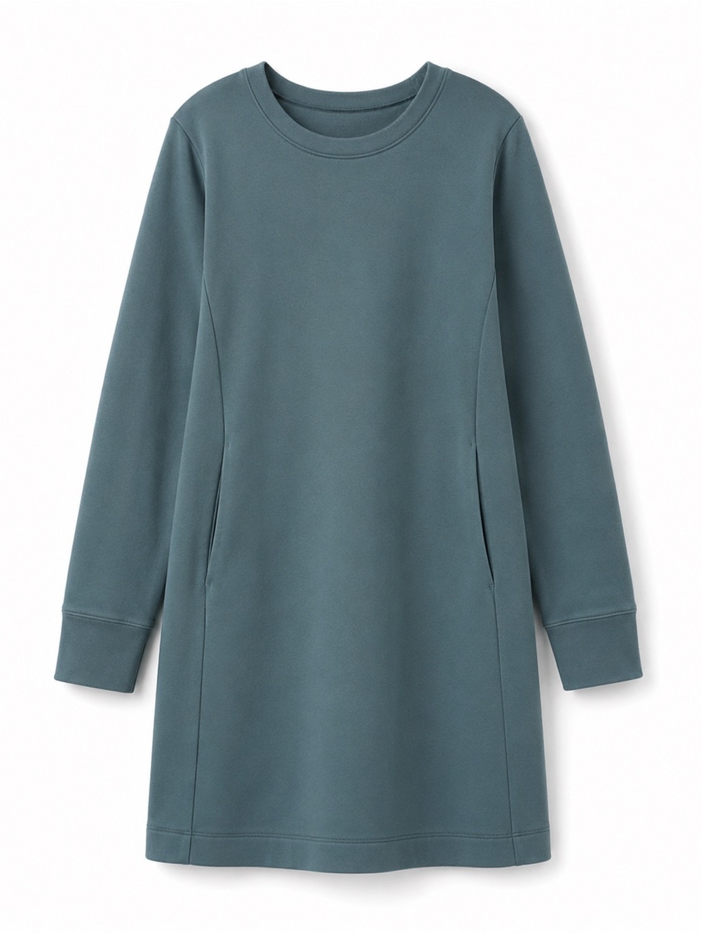NWT Athleta Coaster Luxe Sweatshirt Dress in Eden - Size S